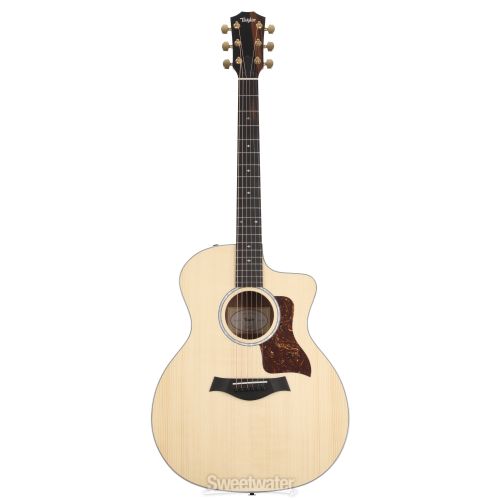  Taylor 214ce Deluxe Dent and Scratch Acoustic-electric Guitar - Natural