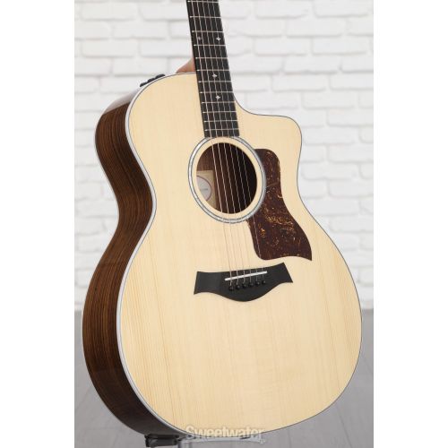  Taylor 214ce Deluxe Dent and Scratch Acoustic-electric Guitar - Natural