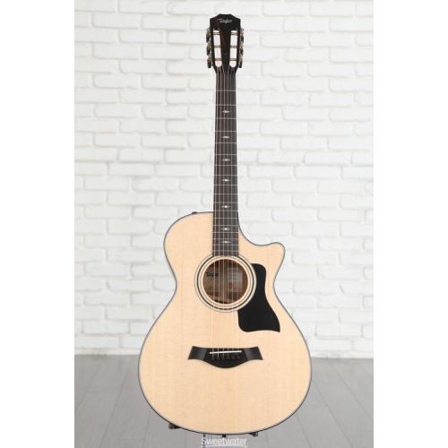  Taylor 312ce 12-fret V-Class Acoustic-electric Guitar - Natural