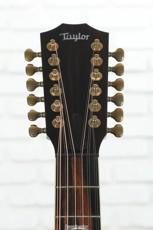  Taylor Custom Grand Concert 12-string Acoustic-electric Guitar - Charcoal, Sweetwater Exclusive