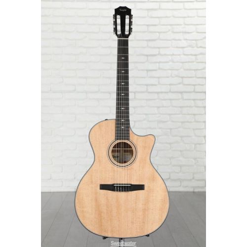  Taylor 314ce-N Nylon Acoustic-electric Guitar - Natural Sitka Spruce