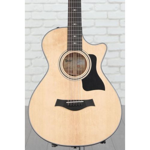  Taylor 352ce 12-string Acoustic-electric Guitar - Natural Sitka Spruce Demo
