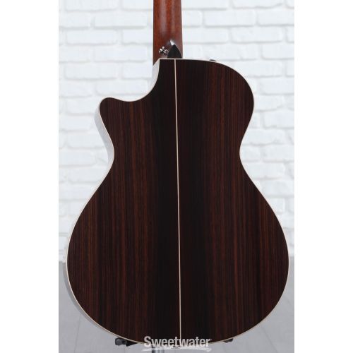  Taylor 812ce, 12-fret Acoustic-electric Guitar - Natural with V-Class Bracing and Radiused Armrest