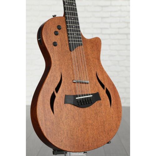  Taylor T5z-12 Classic 12-String Hollowbody Electric Guitar - Tropical Mahogany Sweetwater Exclusive