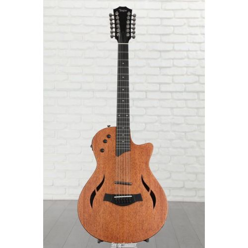  Taylor T5z-12 Classic 12-String Hollowbody Electric Guitar - Tropical Mahogany Sweetwater Exclusive