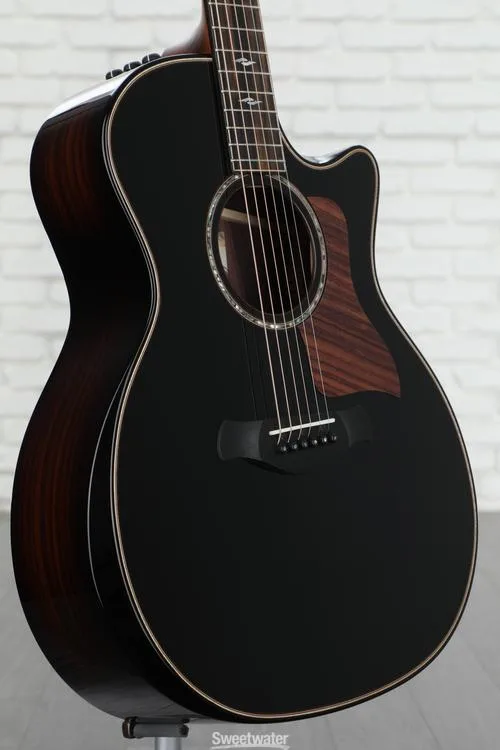 Taylor 814ce Builder's Edition Acoustic-electric Guitar - Blacktop