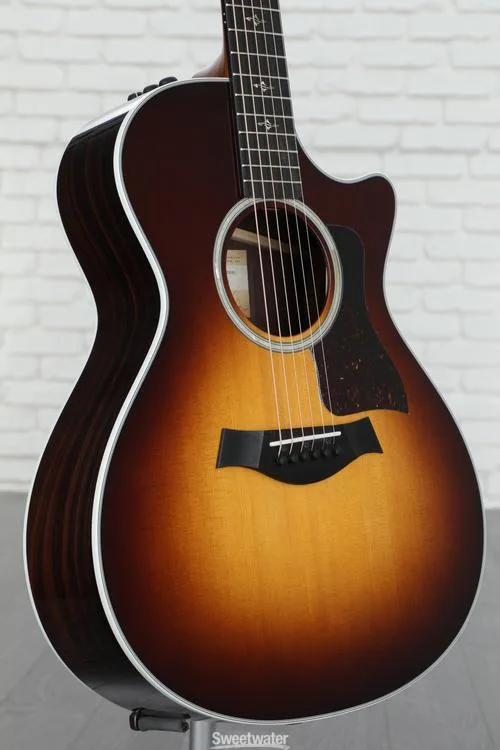 Taylor 412ce-R V-Class Acoustic-electric Guitar - Tobacco Sunburst