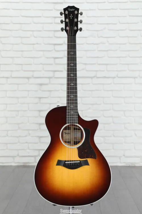  Taylor 412ce-R V-Class Acoustic-electric Guitar - Tobacco Sunburst