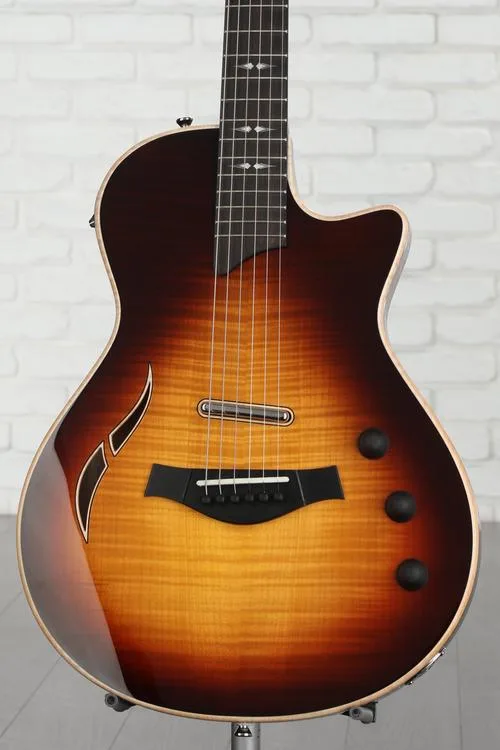 Taylor T5z Pro Hollowbody Electric Guitar - Dark Tobacco Sunburst