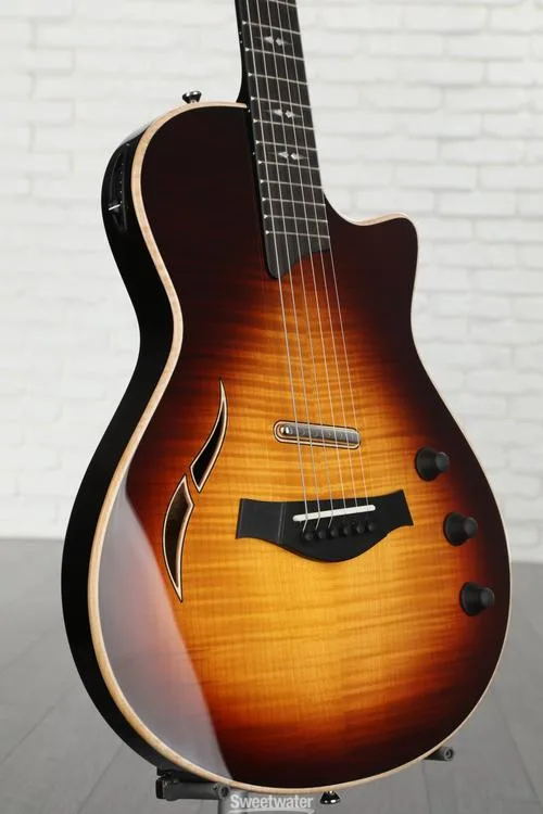  Taylor T5z Pro Hollowbody Electric Guitar - Dark Tobacco Sunburst