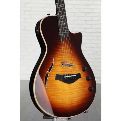  Taylor T5z Pro Hollowbody Electric Guitar - Dark Tobacco Sunburst