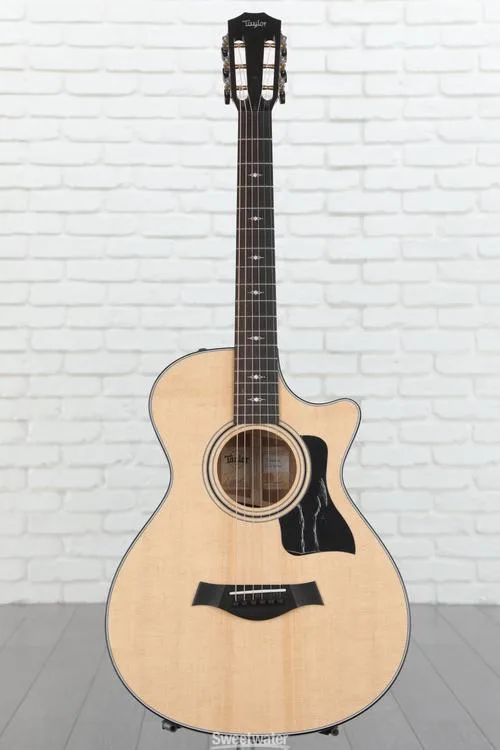  Taylor 312ce 12-Fret V-Class Acoustic-electric Guitar - Natural Demo