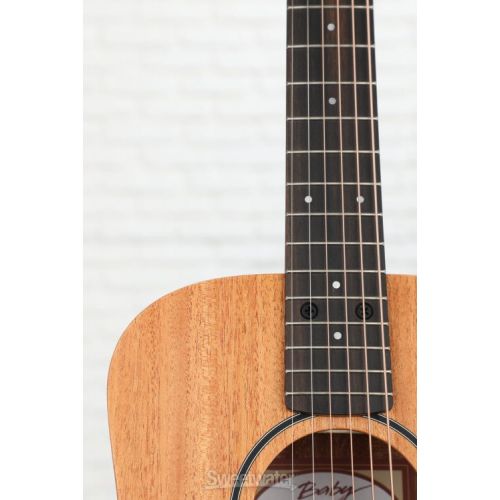  Taylor Baby Mahogany BT2 Left-Handed Acoustic Guitar - Natural Mahogany