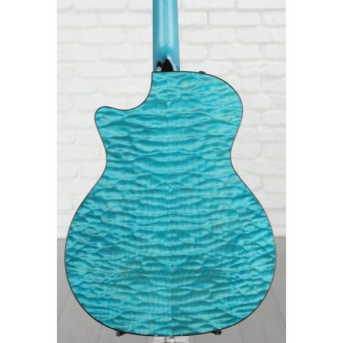  Taylor Custom Grand Auditorium Acoustic-electric Guitar - Koi Blue