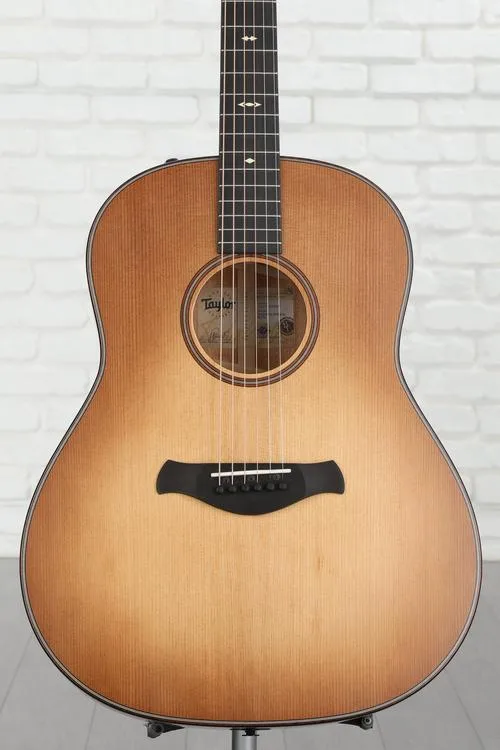  Taylor 517e Grand Pacific Builder's Edition V-Class - Wild Honey Burst Demo