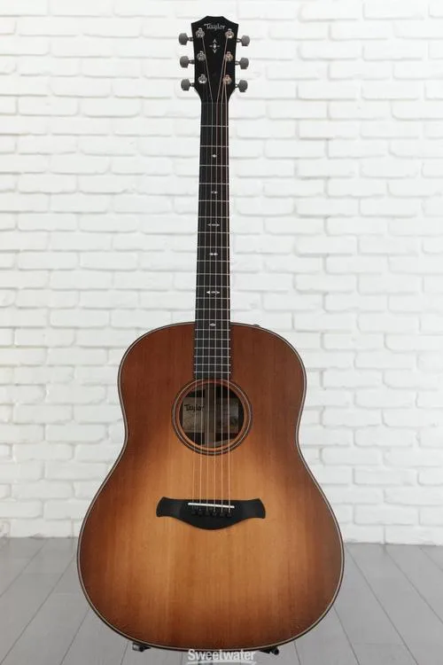  Taylor 717e Grand Pacific Builder's Edition V-Class Left-handed - Wild Honey Burst