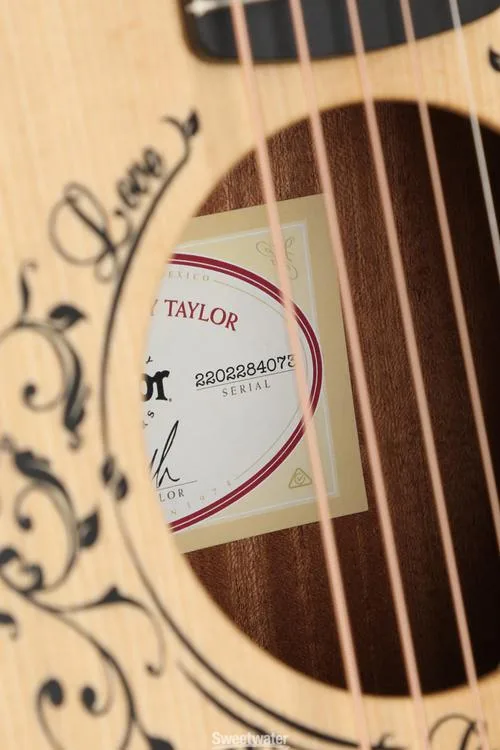  Taylor TSBTe Taylor Swift Acoustic-Electric Guitar - Natural Sitka Spruce