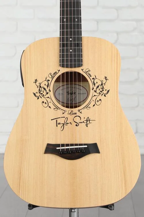  Taylor TSBTe Taylor Swift Acoustic-Electric Guitar - Natural Sitka Spruce