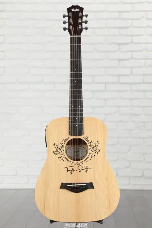  Taylor TSBTe Taylor Swift Acoustic-Electric Guitar - Natural Sitka Spruce