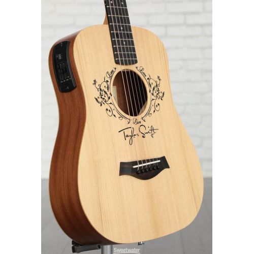  Taylor TSBTe Taylor Swift Acoustic-Electric Guitar - Natural Sitka Spruce