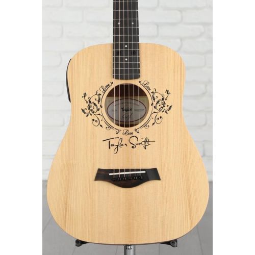  Taylor TSBTe Taylor Swift Acoustic-Electric Guitar - Natural Sitka Spruce