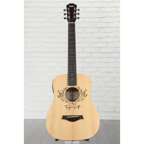  Taylor TSBTe Taylor Swift Acoustic-Electric Guitar - Natural Sitka Spruce