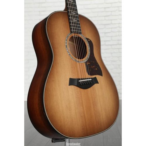  Taylor 517e Urban Ironbark Acoustic-electric Guitar - Tobacco Used