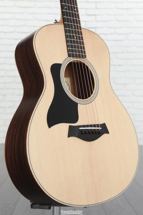 Taylor GS Mini Rosewood Left-Handed Acoustic Guitar - Natural with Black Pickguard Demo