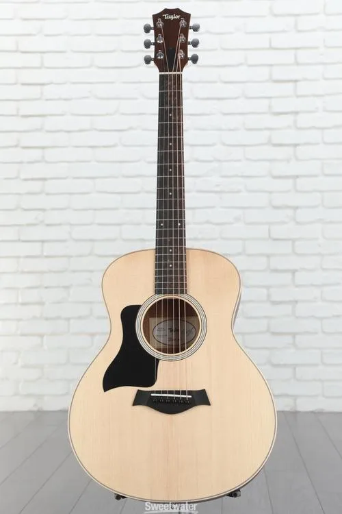  Taylor GS Mini Rosewood Left-Handed Acoustic Guitar - Natural with Black Pickguard Demo