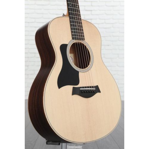  Taylor GS Mini Rosewood Left-Handed Acoustic Guitar - Natural with Black Pickguard Demo