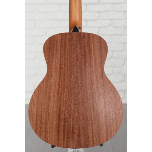  Taylor GS Mini Mahogany Left-Handed Acoustic Guitar - Natural with Black Pickguard