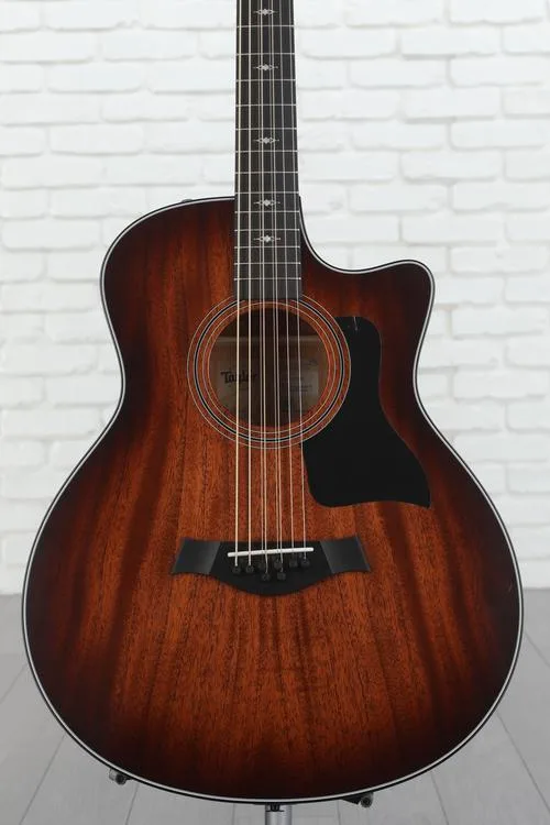  Taylor 326ce Baritone-8 Special Edition 8-string Acoustic-electric Guitar - Shaded Edgeburst Demo