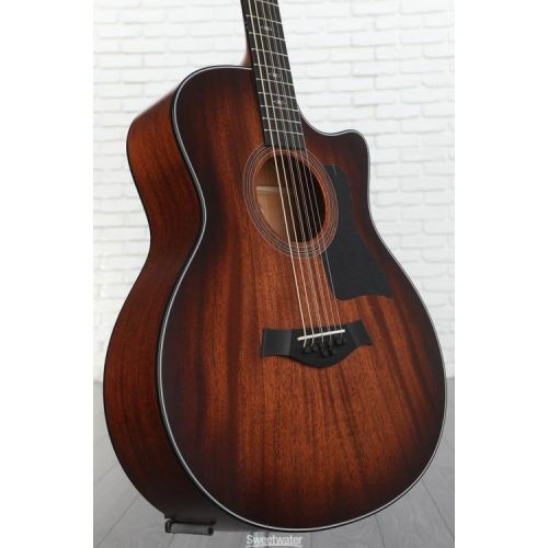  Taylor 326ce Baritone-8 Special Edition 8-string Acoustic-electric Guitar - Shaded Edgeburst Demo