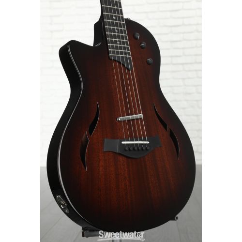  Taylor T5z Classic Deluxe Left-handed Hollowbody Electric Guitar - Shaded Edgeburst Sweetwater Exclusive