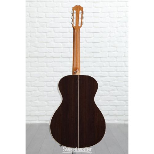  Taylor 812e-N Grand Concert Nylon String Guitar - Natural
