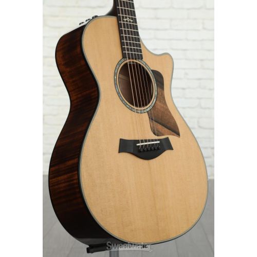  Taylor 612ce Acoustic-electric Guitar - Natural Top, Brown Sugar Stain Back and Sides