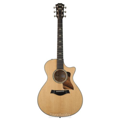  Taylor 612ce Acoustic-electric Guitar - Natural Top, Brown Sugar Stain Back and Sides