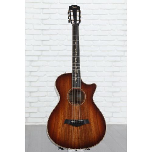  Taylor K22ce 12-fret V-Class Acoustic-electric Guitar - Shaded Edgeburst