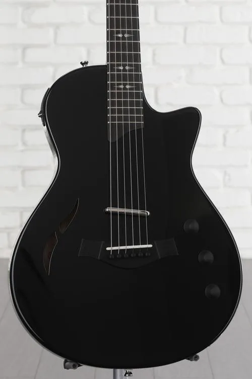 Taylor T5z Pro Hollowbody Electric Guitar - Black Demo