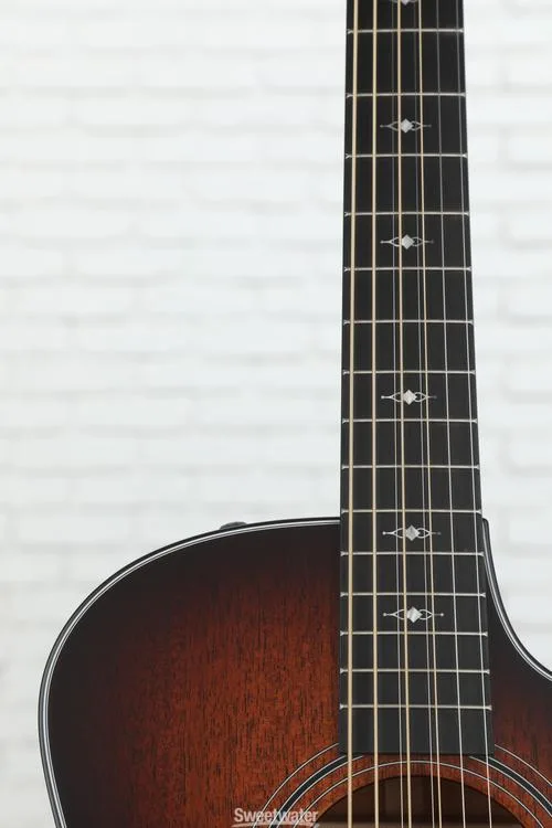  Taylor 326ce Baritone-8 Special Edition 8-string Acoustic-electric Guitar - Shaded Edgeburst