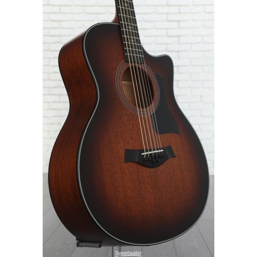  Taylor 326ce Baritone-8 Special Edition 8-string Acoustic-electric Guitar - Shaded Edgeburst