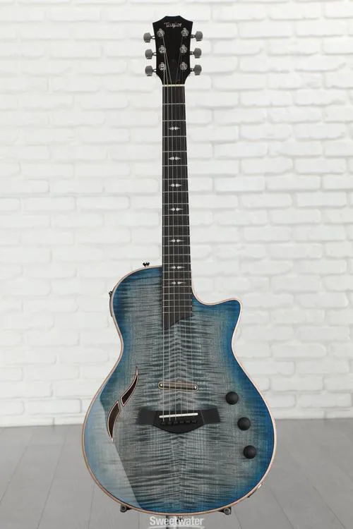  Taylor T5z Pro Hollowbody Electric Guitar - Harbor Blue Demo