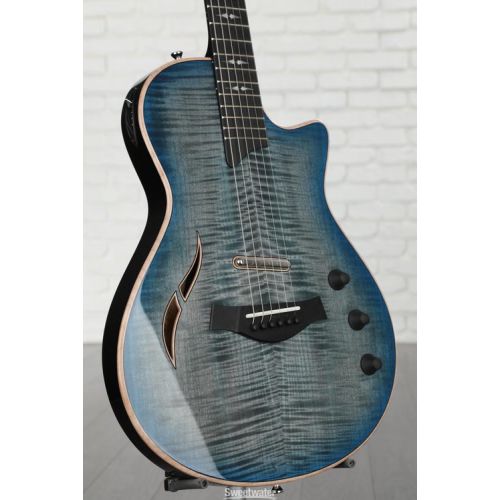  Taylor T5z Pro Hollowbody Electric Guitar - Harbor Blue Demo