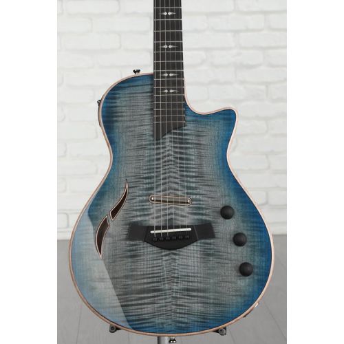  Taylor T5z Pro Hollowbody Electric Guitar - Harbor Blue Demo