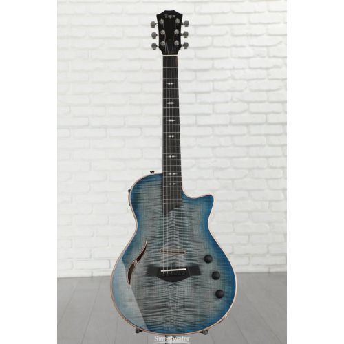  Taylor T5z Pro Hollowbody Electric Guitar - Harbor Blue Demo