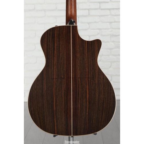  Taylor 814ce Left-handed Acoustic-electric Guitar - Natural with V-Class Bracing and Radiused Armrest