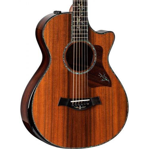  Taylor PS12ce 12-fret Acoustic-electric Guitar - Natural Sinker Redwood