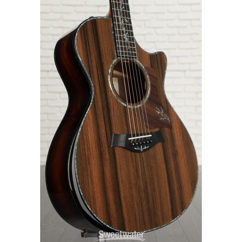  Taylor PS12ce 12-fret Acoustic-electric Guitar - Natural Sinker Redwood