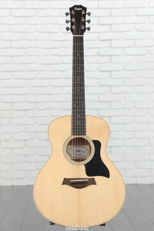  Taylor GS Mini Sapele Acoustic Guitar - Natural with Black Pickguard Demo