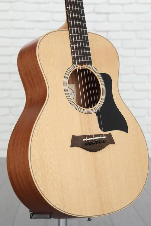  Taylor GS Mini Sapele Acoustic Guitar - Natural with Black Pickguard Demo